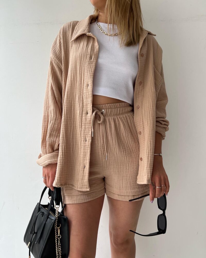 Tweedelig Zomerpak voor Dames - Shirt en Korte Broek