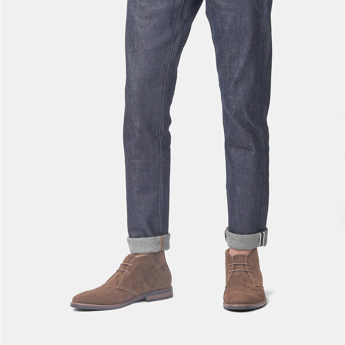 Tijdloze Suède Chukka Boots voor Heren, Elegant en Comfortabel