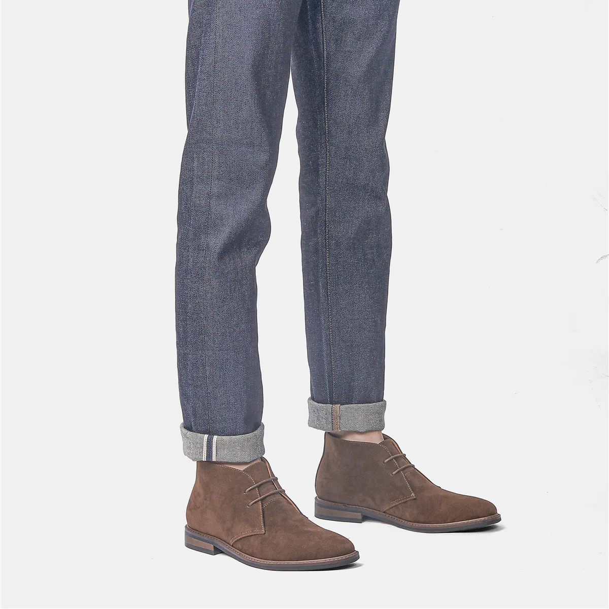 Tijdloze Suède Chukka Boots voor Heren, Elegant en Comfortabel