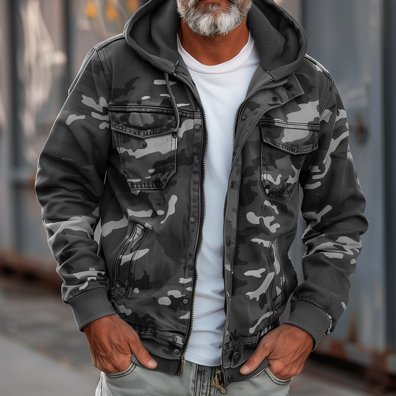 Dave - Waterdichte Camouflagejas voor Mannen