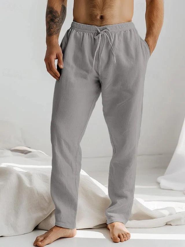 Berend - Casual Linen Herenbroek
