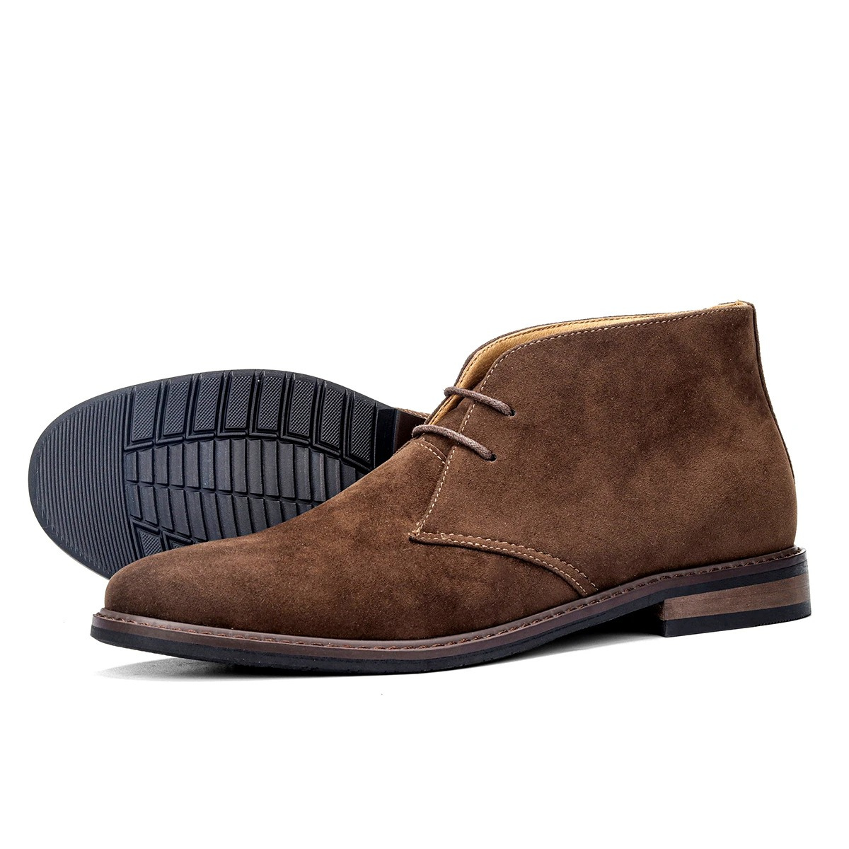 Tijdloze Suède Chukka Boots voor Heren, Elegant en Comfortabel
