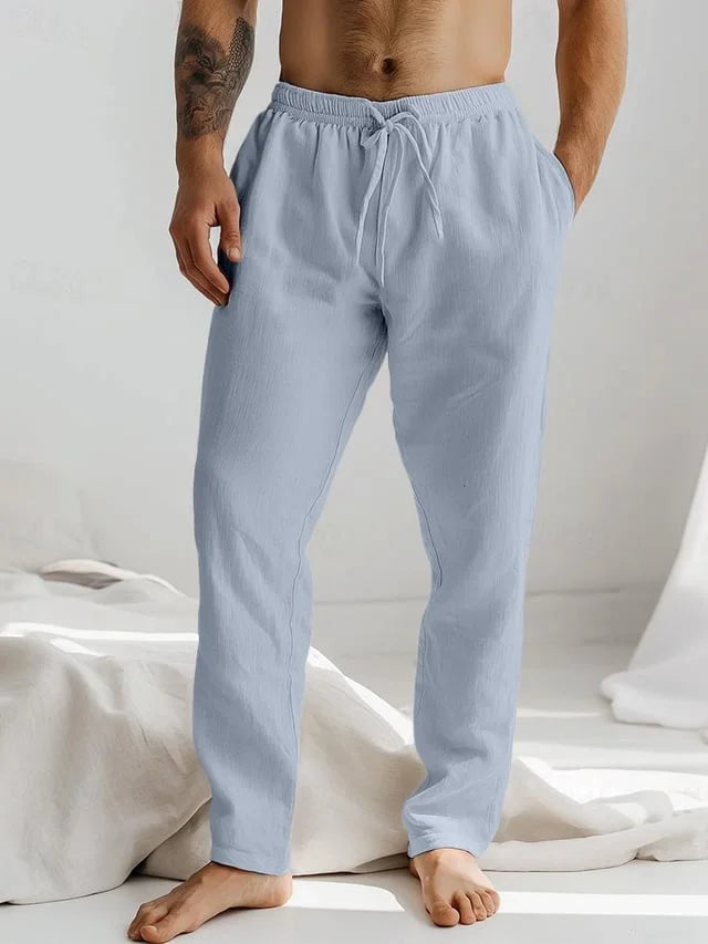 Berend - Casual Linen Herenbroek