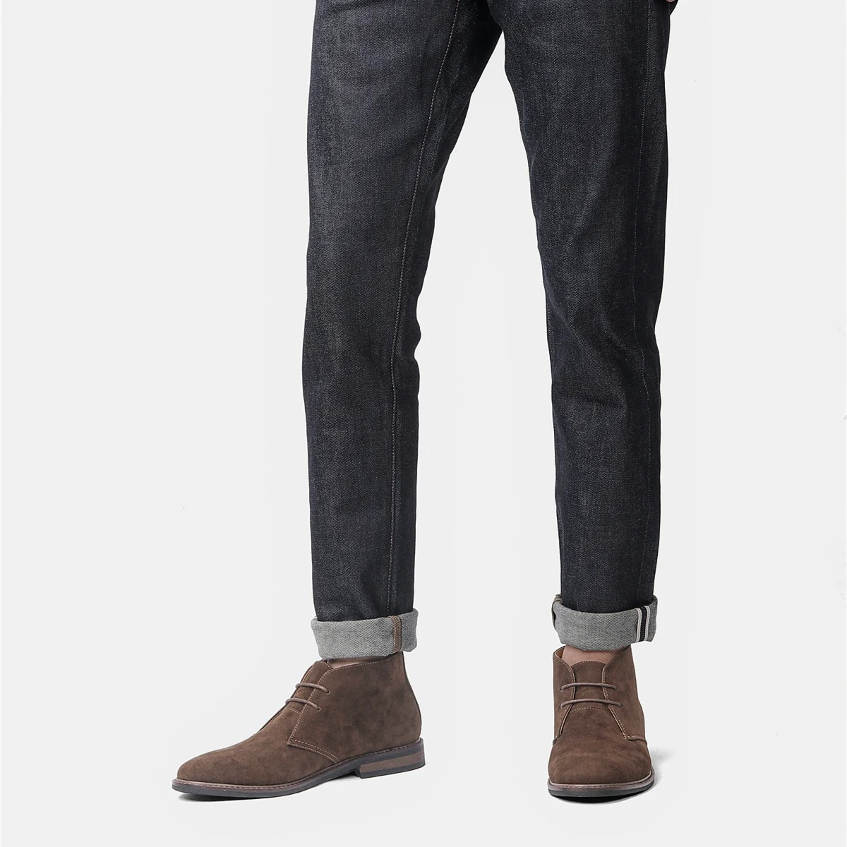 Tijdloze Suède Chukka Boots voor Heren, Elegant en Comfortabel