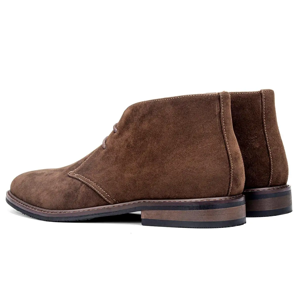 Tijdloze Suède Chukka Boots voor Heren, Elegant en Comfortabel