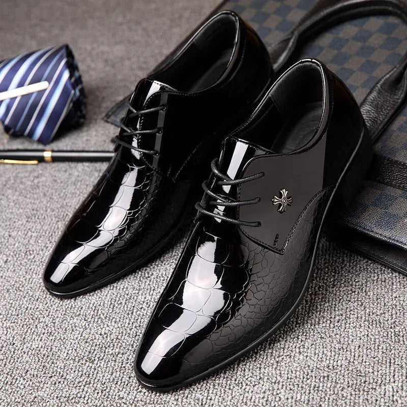 Heren Puntige Neus Oxford Heren Schoenen