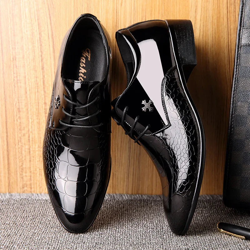 Heren Puntige Neus Oxford Heren Schoenen
