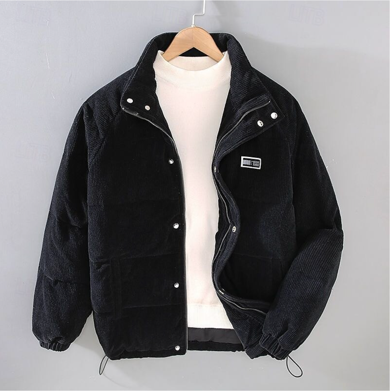 Corduroy Heren Winterjas