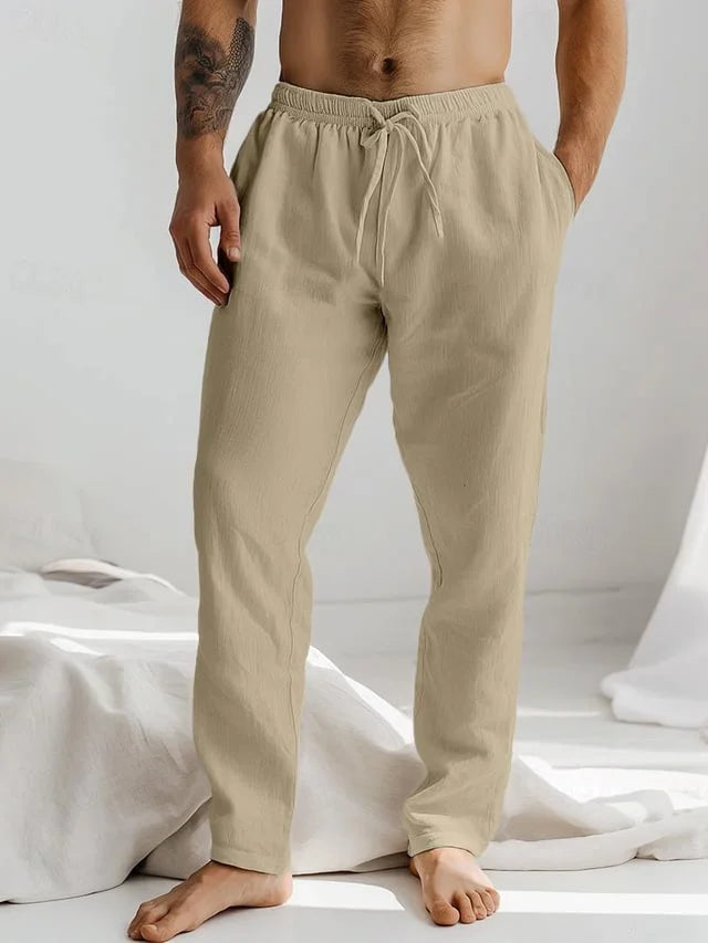 Berend - Casual Linen Herenbroek