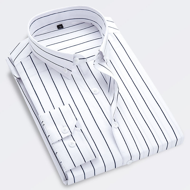 Olivier - Casual Gestreept Herenshirt