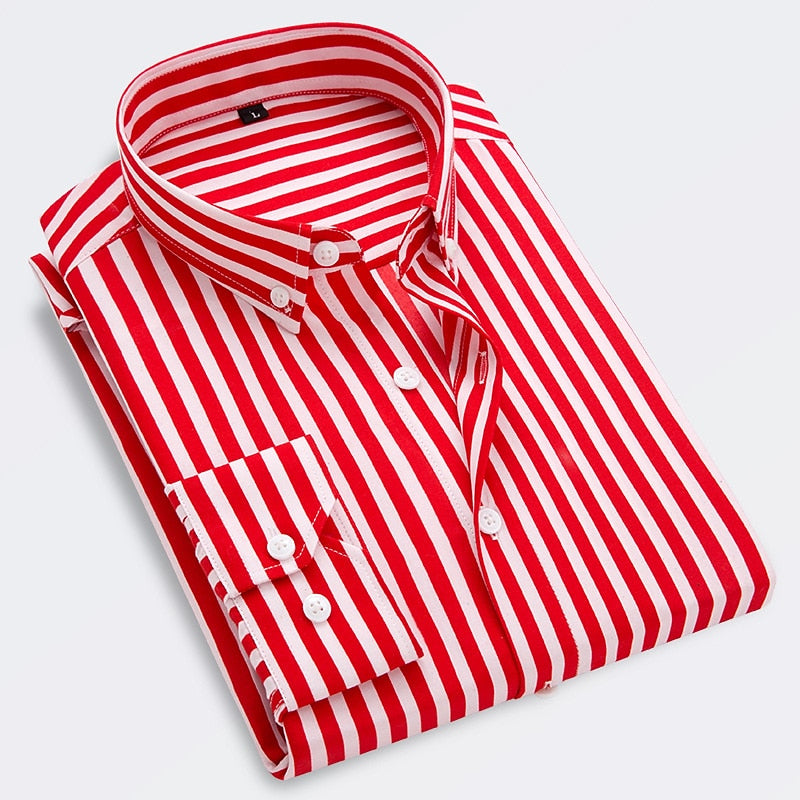 Olivier - Casual Gestreept Herenshirt