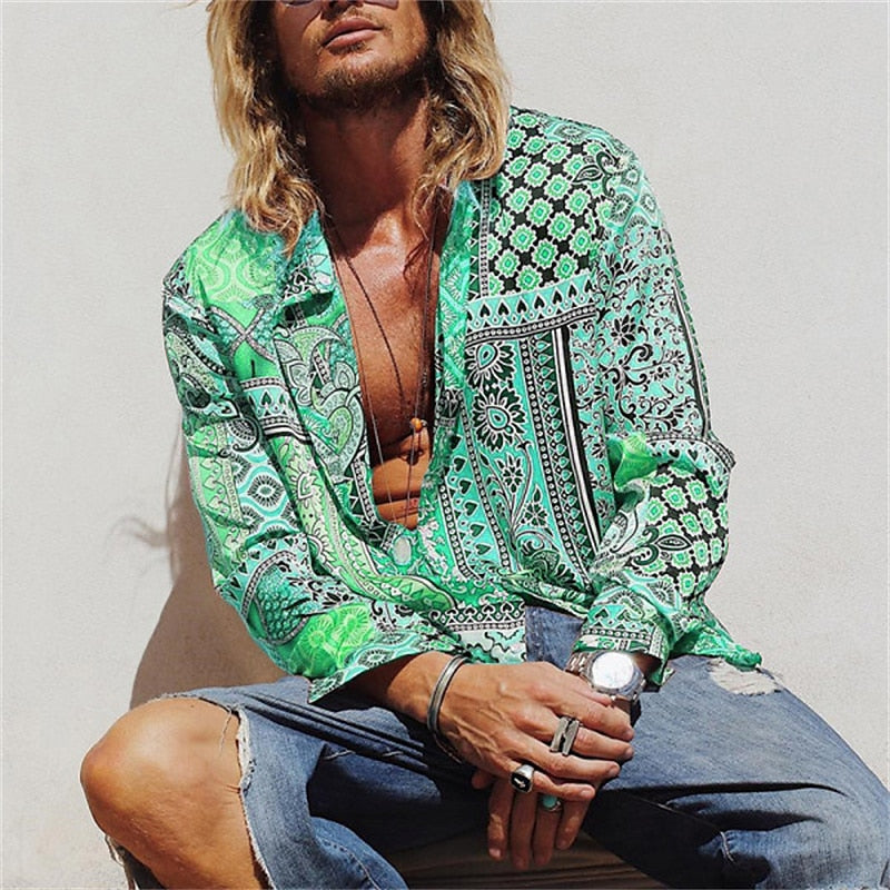 Axel - Tribal Vintage Herenshirt