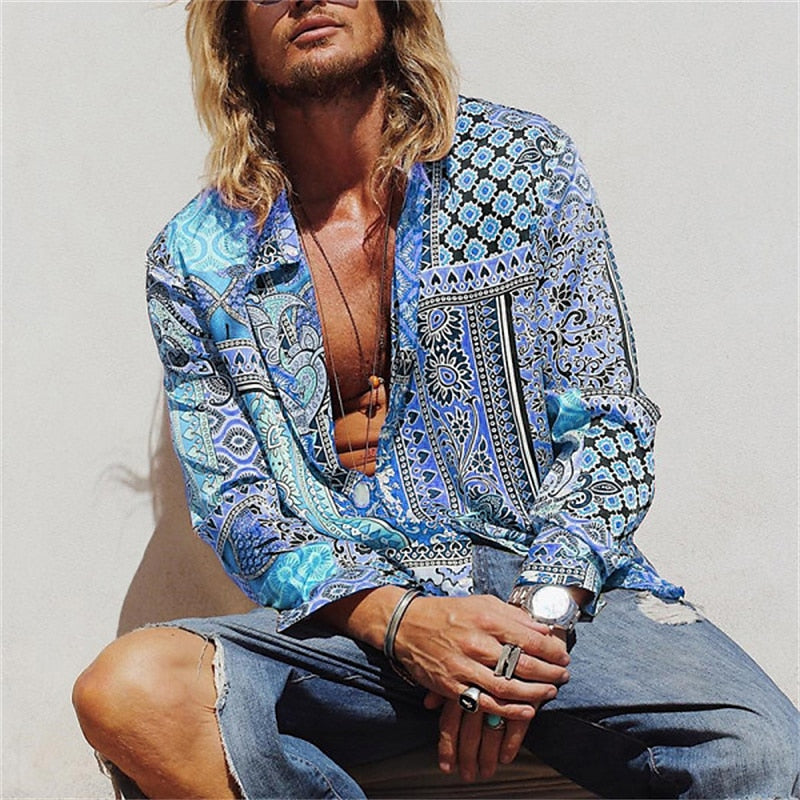 Axel - Tribal Vintage Herenshirt