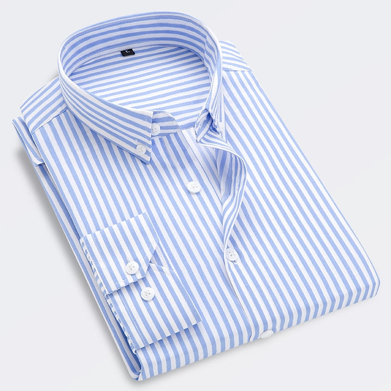 Olivier - Casual Gestreept Herenshirt