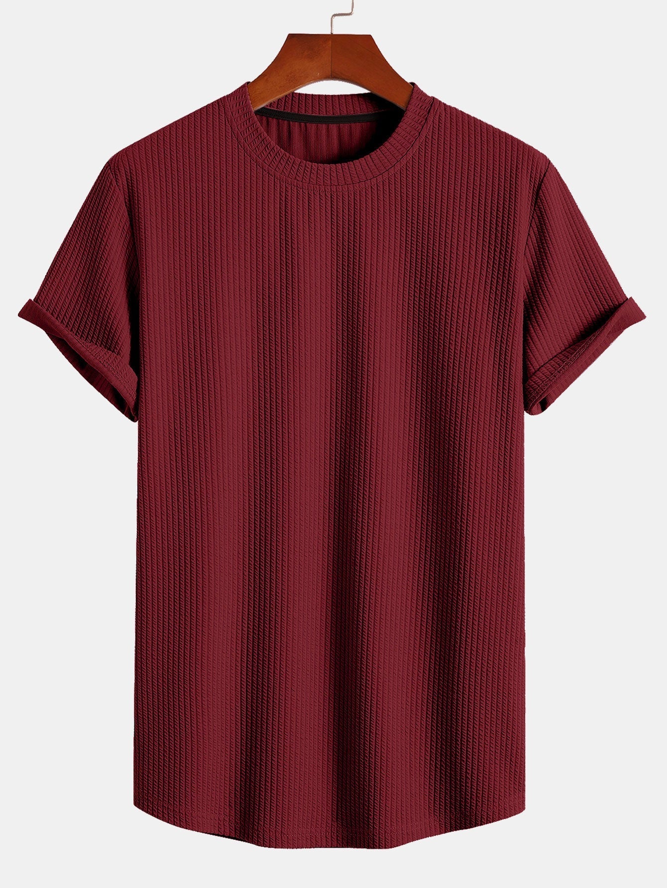 Muscle-Fit T-shirt voor Mannen met Stretch