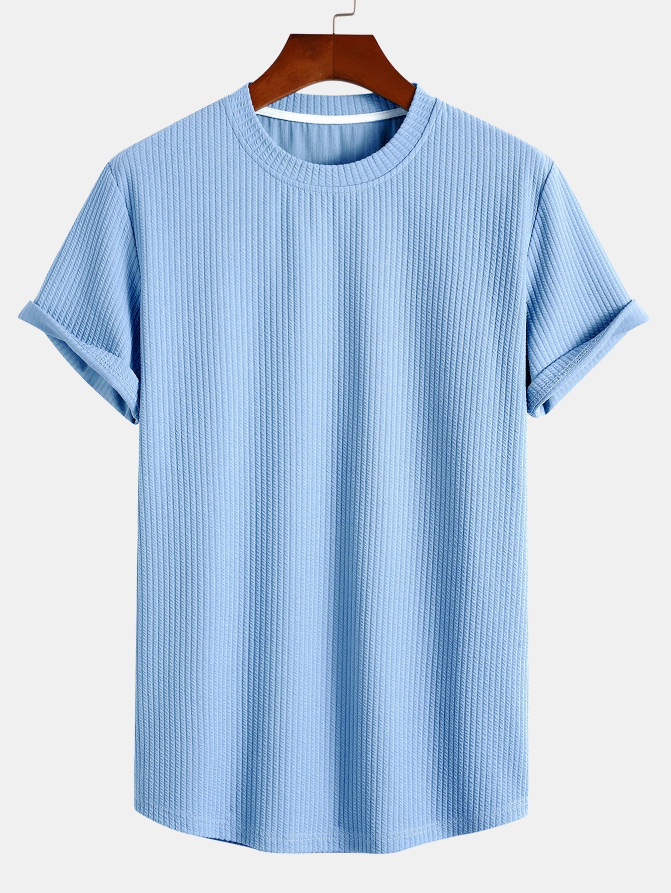 Muscle-Fit T-shirt voor Mannen met Stretch