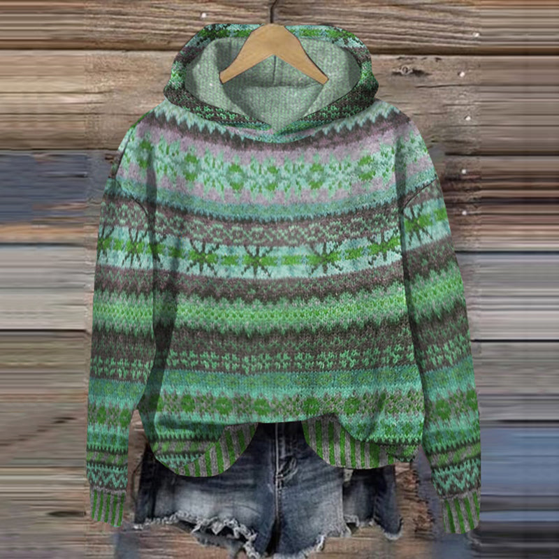 Gezellige Nordic Hoodie Pullover