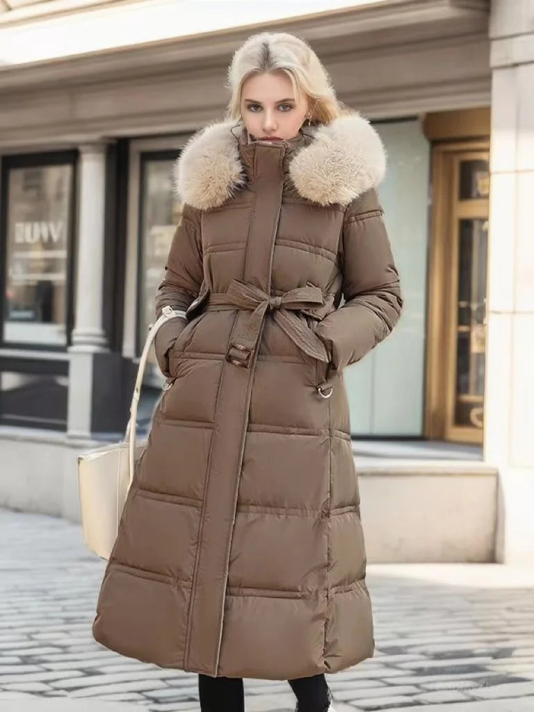 Mirella | Luxueuze parka lange jas