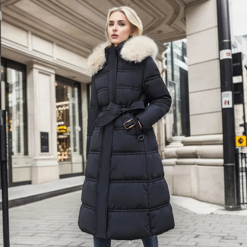 Mirella | Luxueuze parka lange jas