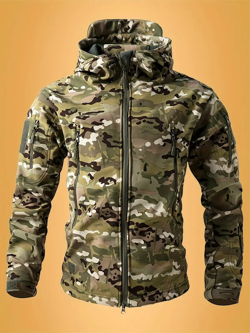 Heren Army Tactical Winterjas - Warm, Waterdicht en Duurzaam