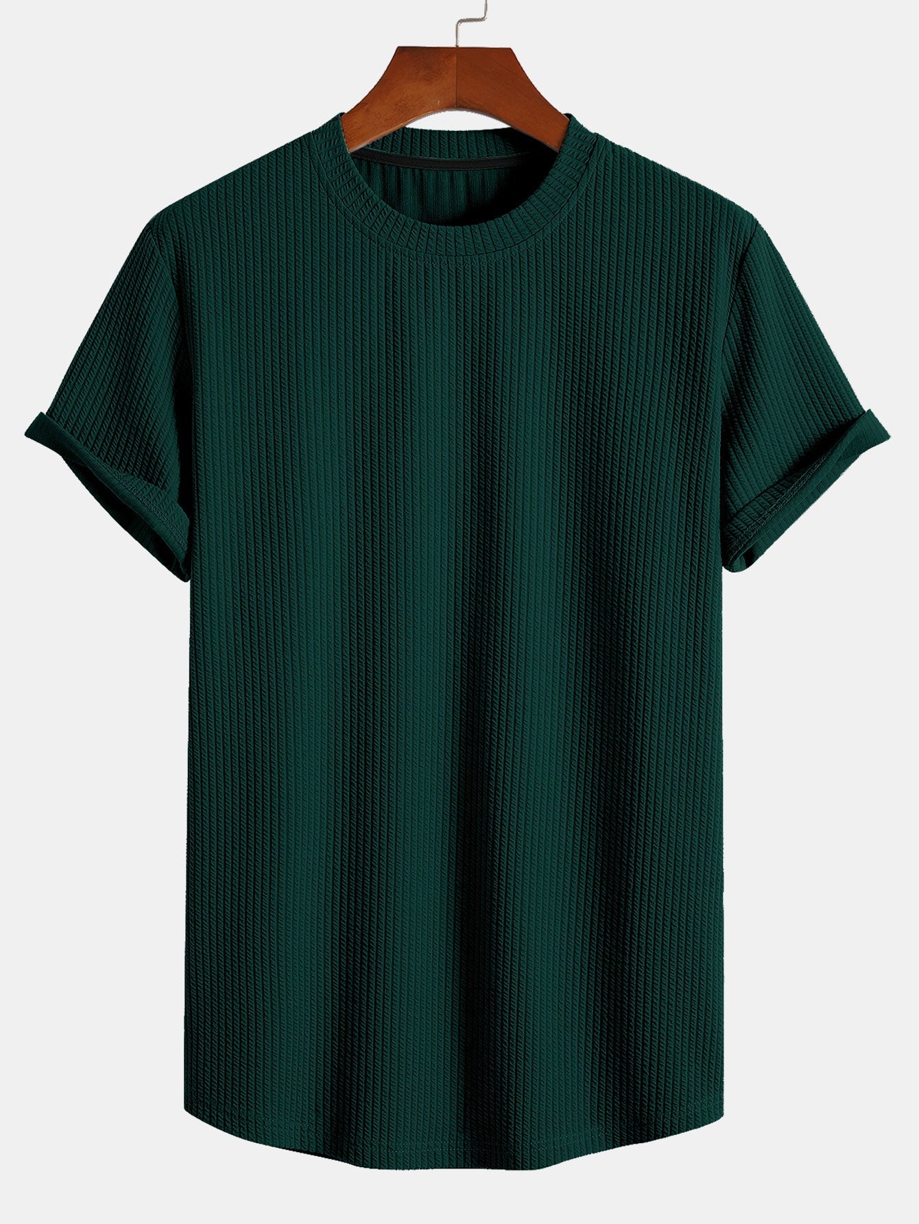 Muscle-Fit T-shirt voor Mannen met Stretch