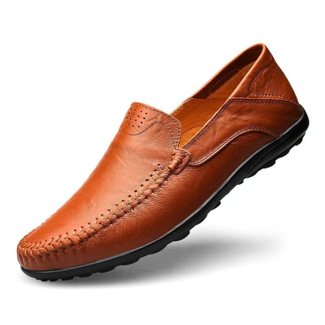 Heren Echte Leren Lichte Loafers