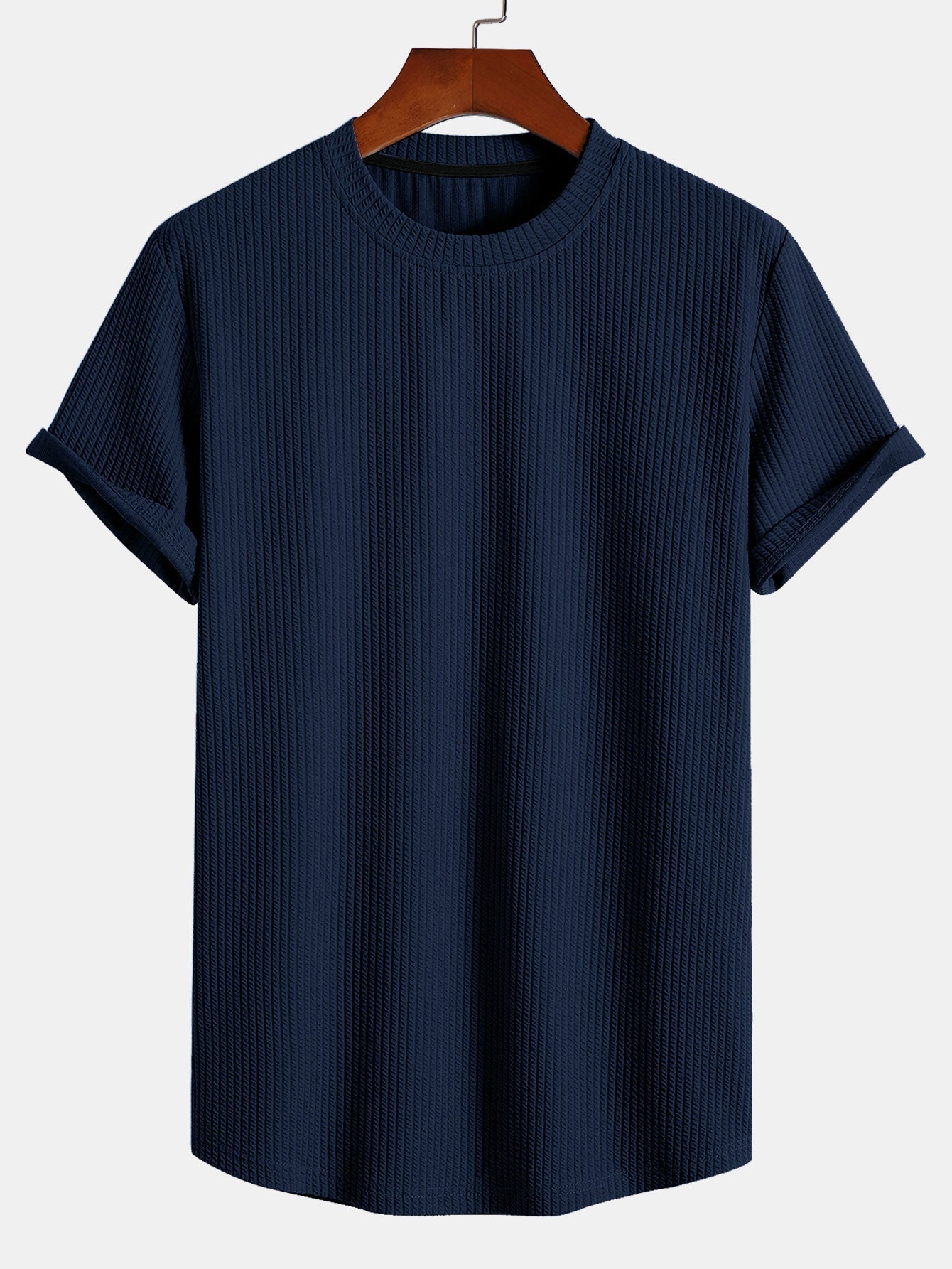 Muscle-Fit T-shirt voor Mannen met Stretch
