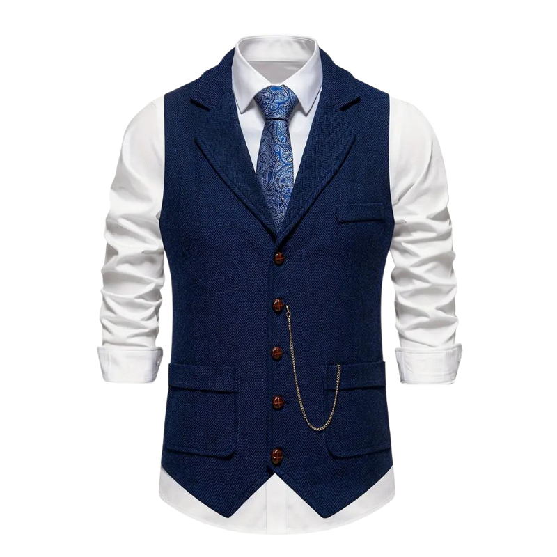 Callan | Elegant Lapel Vest voor Heren