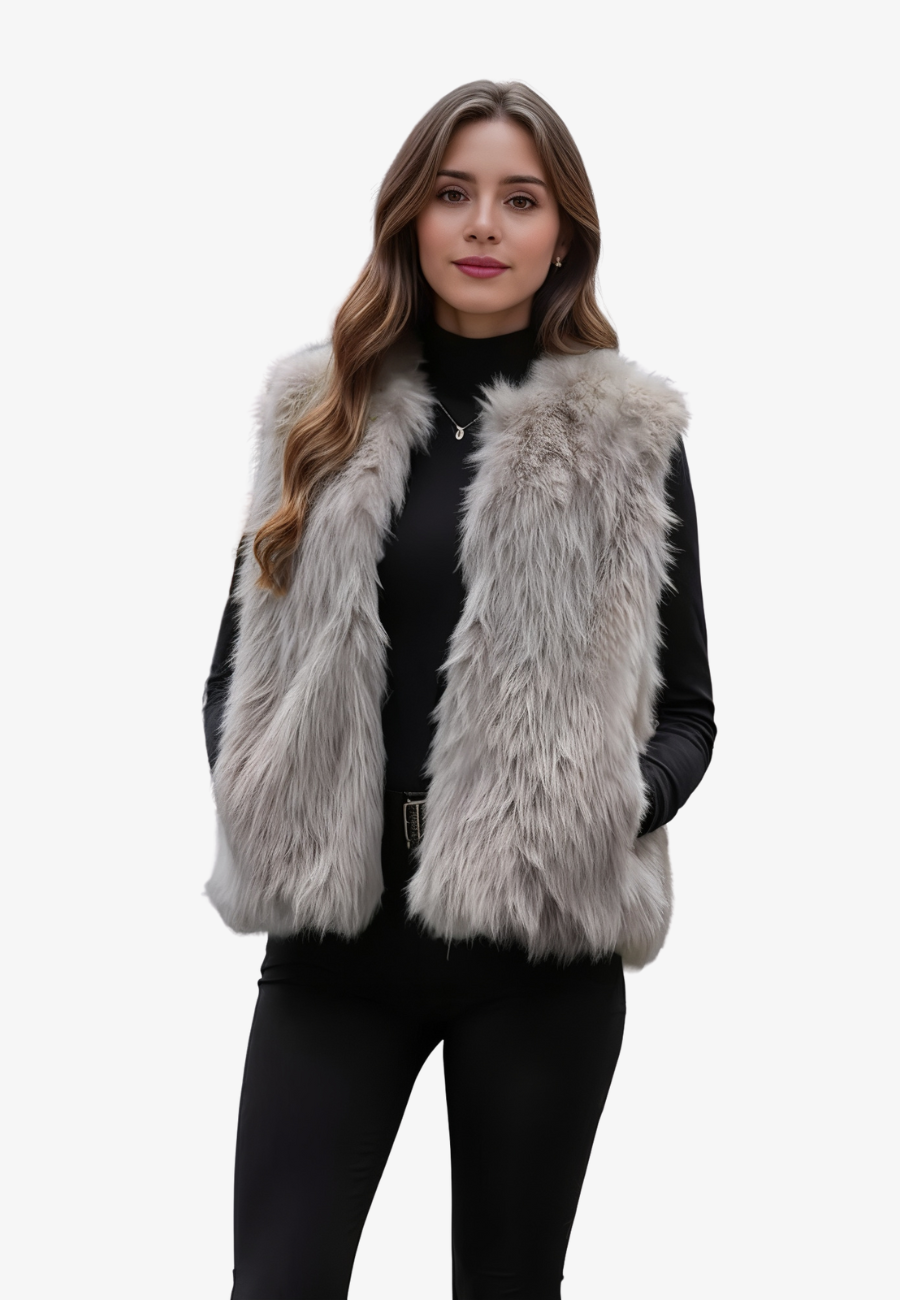 Mouwloos Luxe Fleece Vest