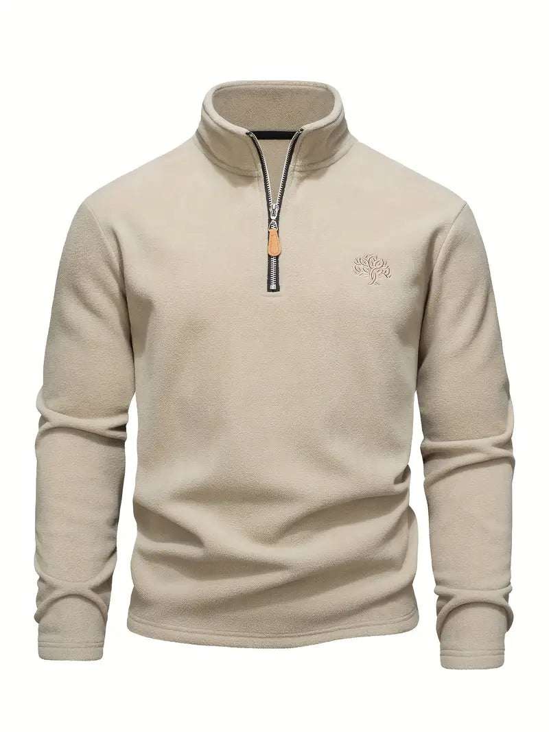 Klassieke Zip-Up Pullover