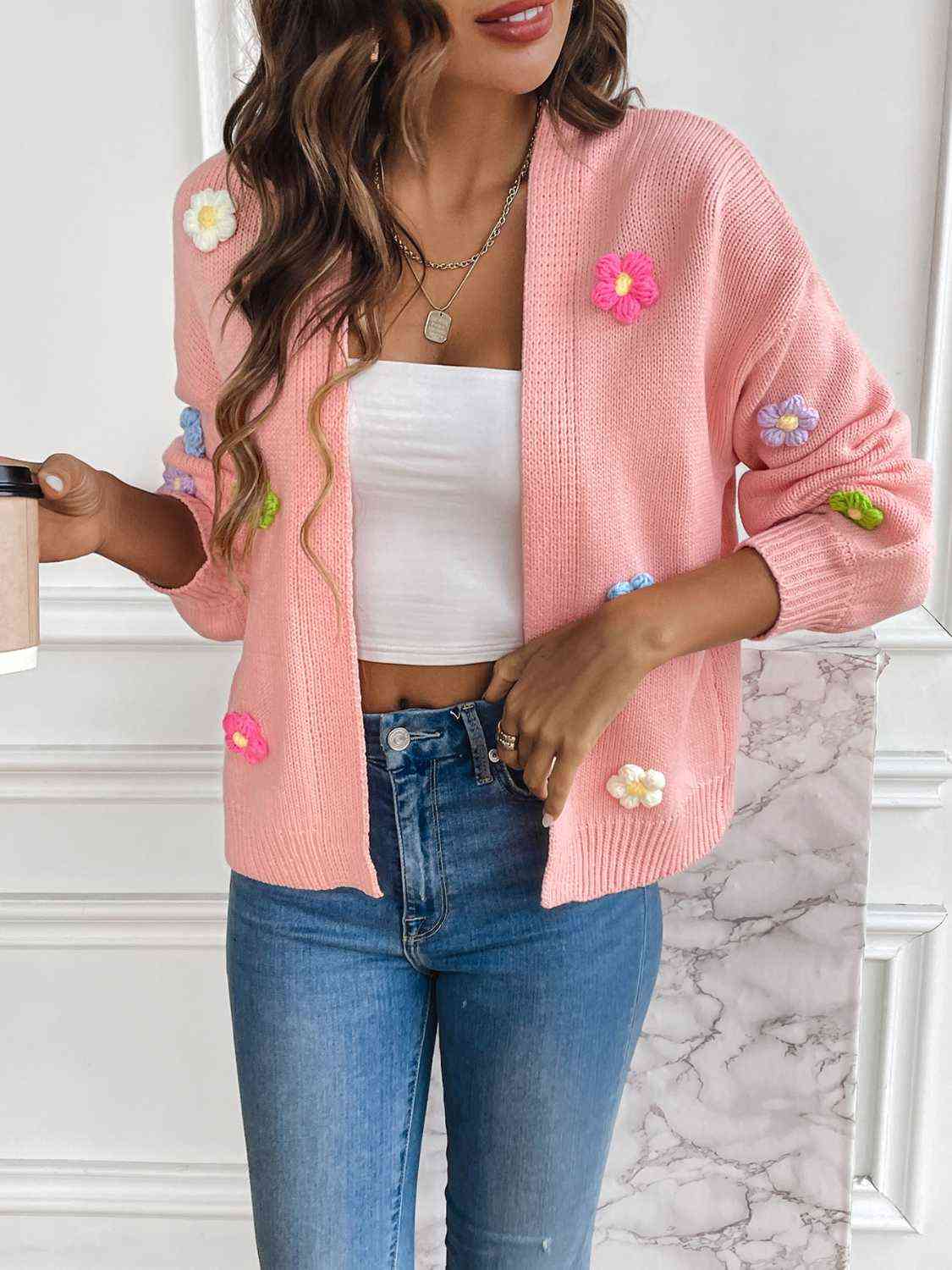 Lotje | Bloemetjes Cardigan voor Dames