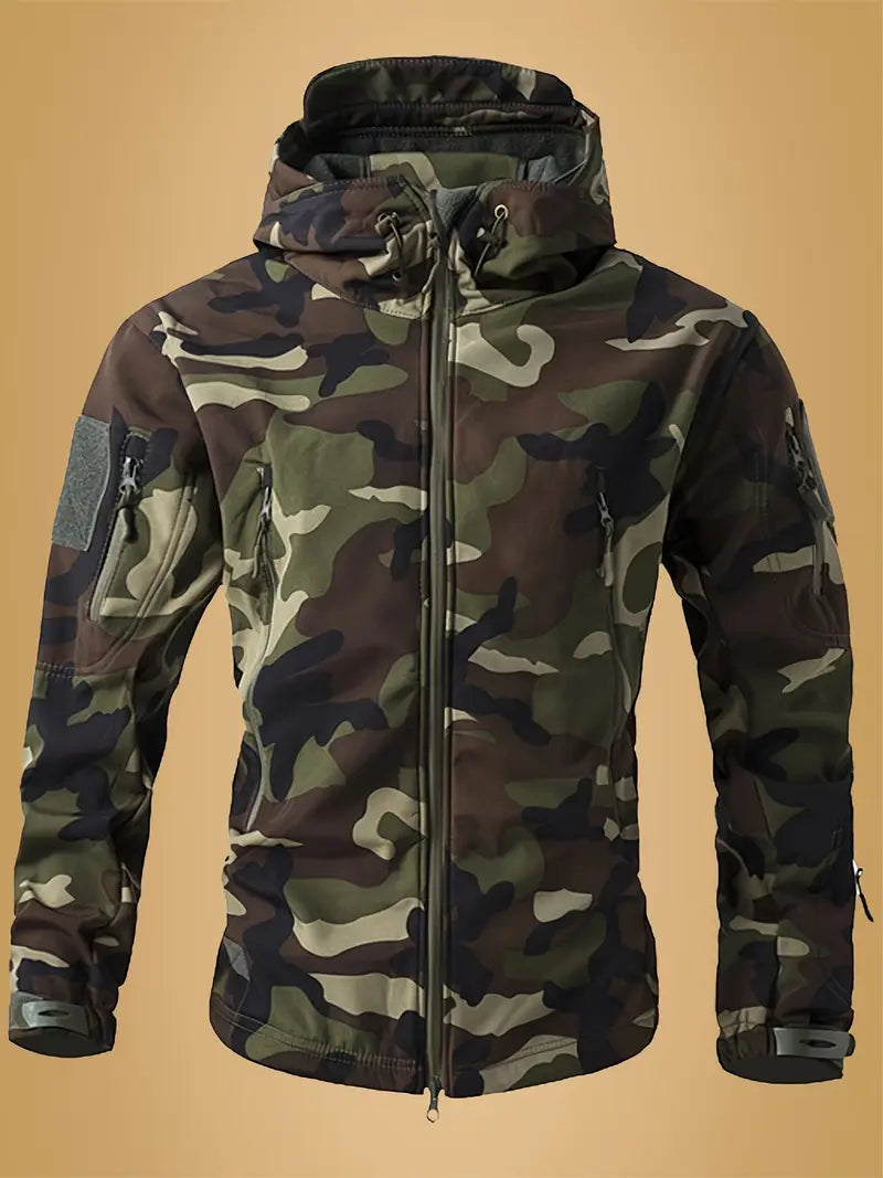 Heren Army Tactical Winterjas - Warm, Waterdicht en Duurzaam