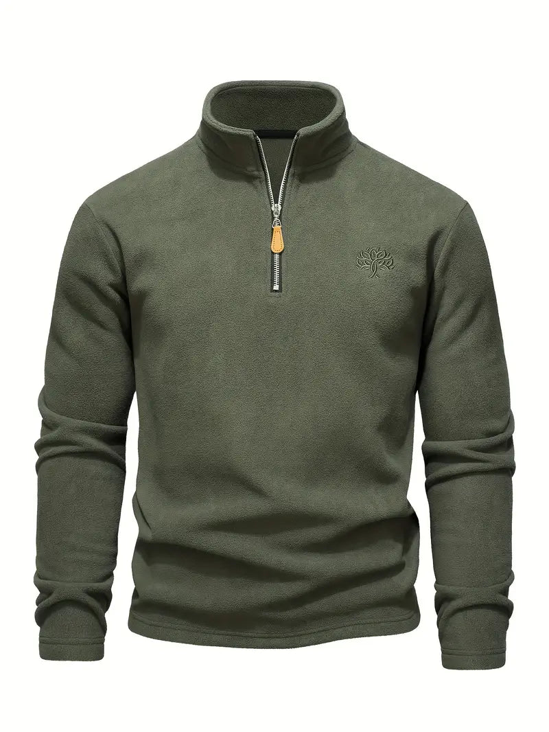 Klassieke Zip-Up Pullover