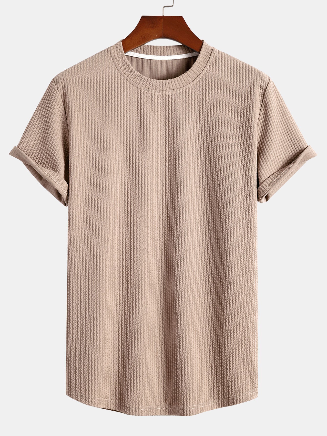Muscle-Fit T-shirt voor Mannen met Stretch