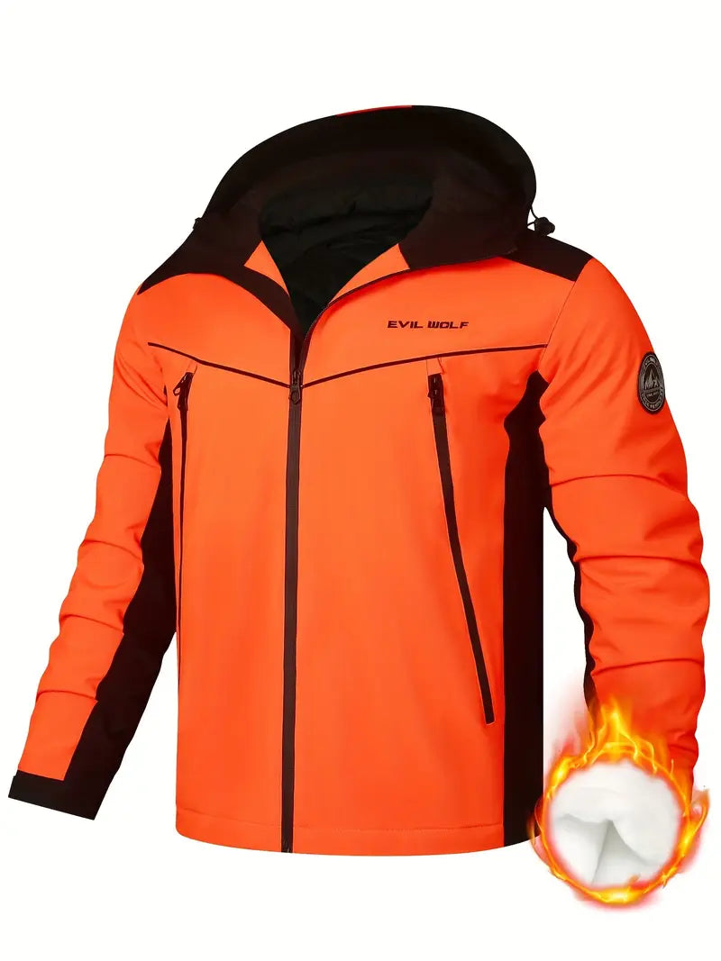 Waterdichte Heren Ski Jas met Ademend Comfort