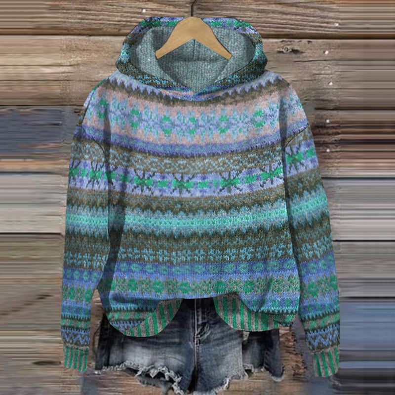 Gezellige Nordic Hoodie Pullover