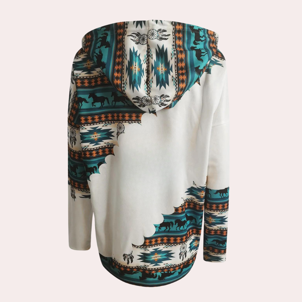 Gezellige Dames Sweater met Capuchon