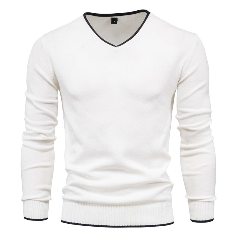 Heren Trui | Slim Fit Trui met V-Neck