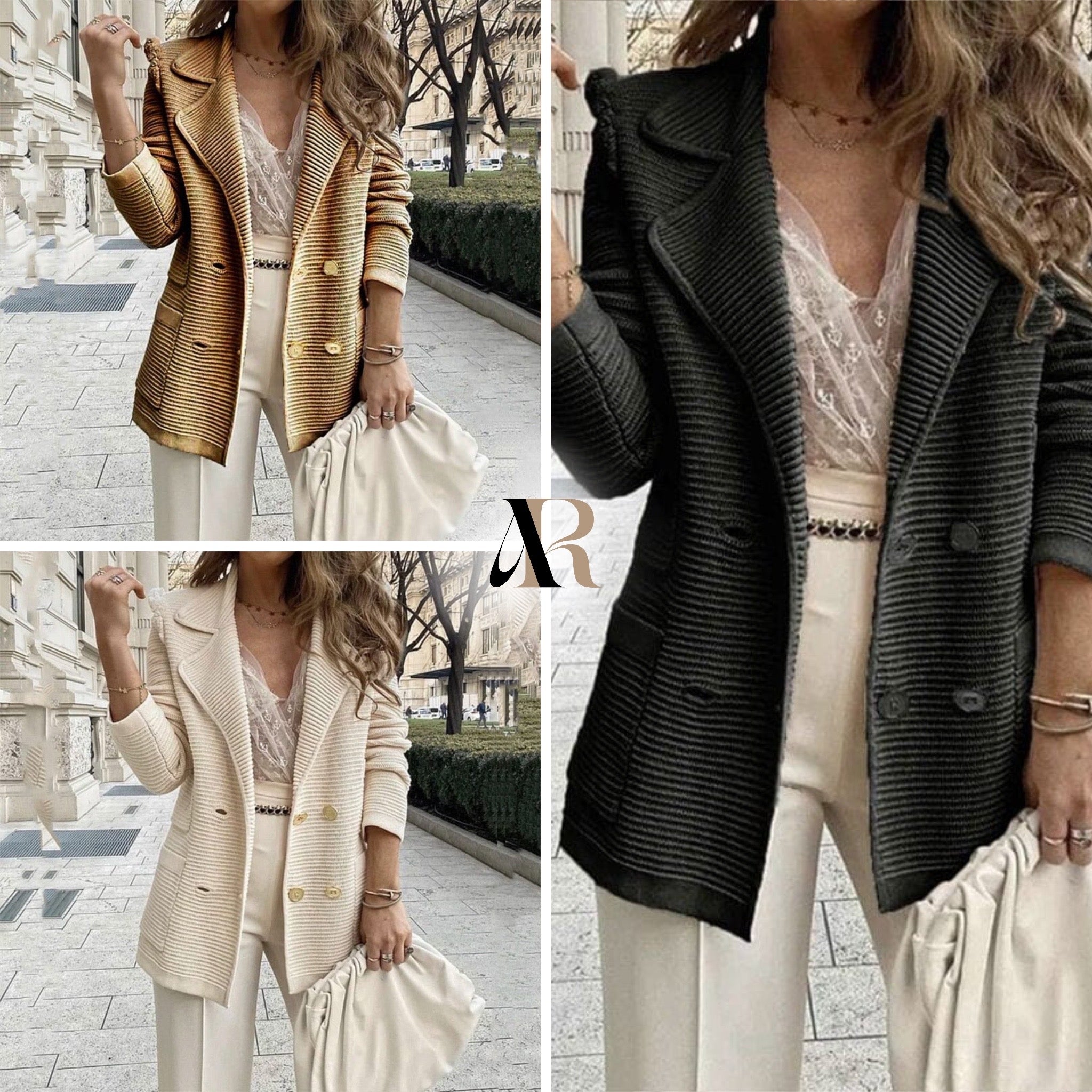 Belle - Blazer vest Modieus & warm