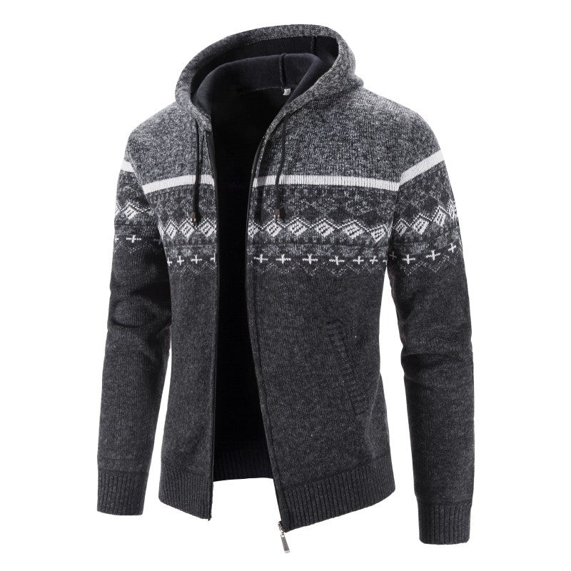 Samuel | Warm Vest met Capuchon en Rits