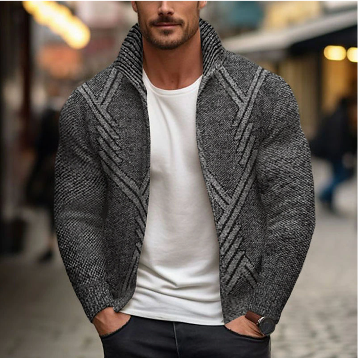 Patrick | Herfst/Winter Cardigan Sweater