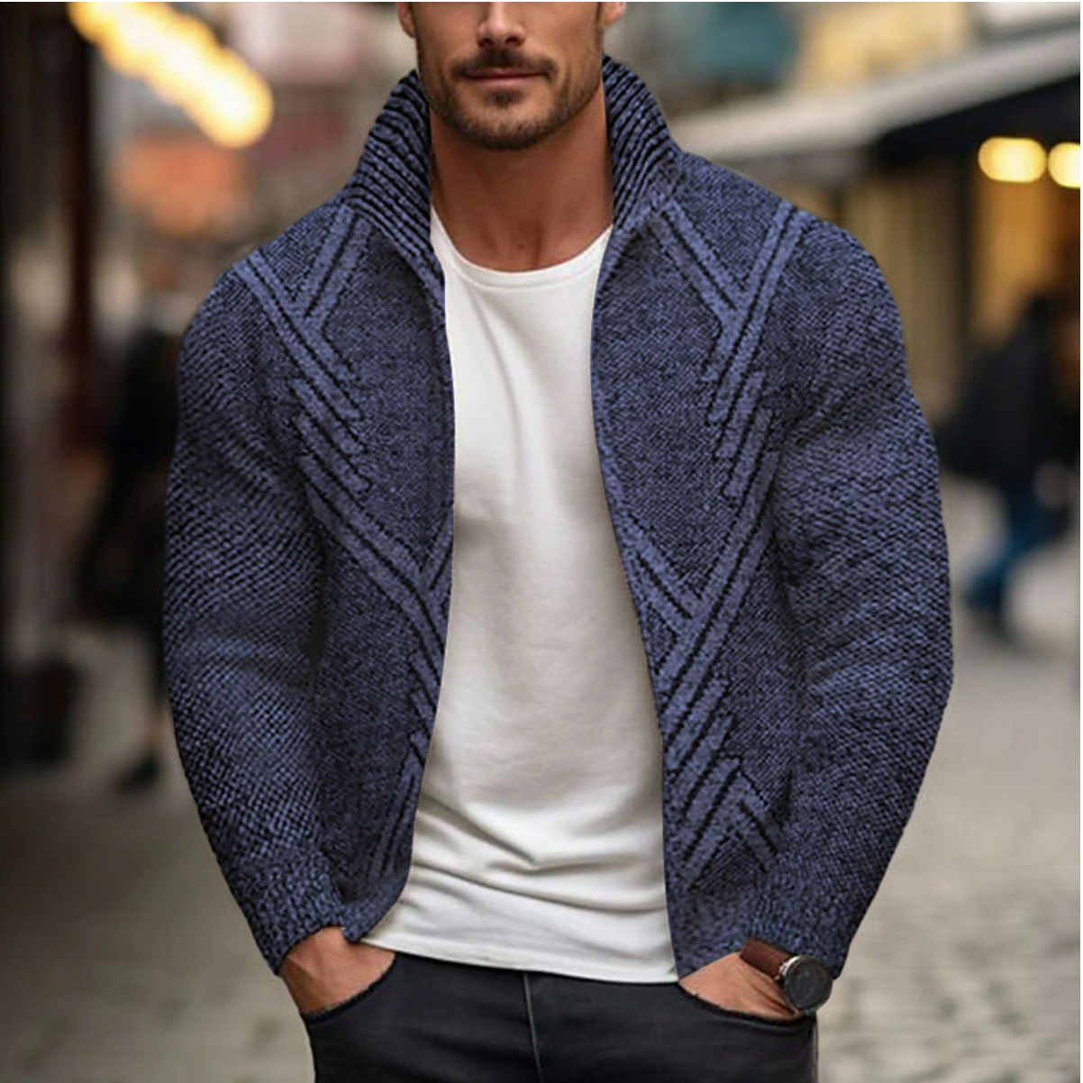 Patrick | Herfst/Winter Cardigan Sweater