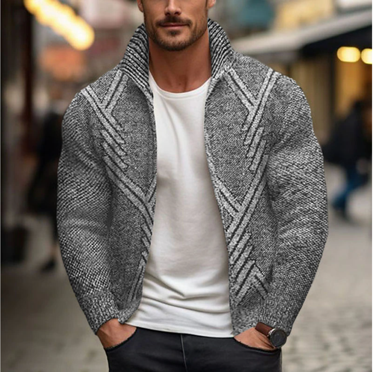 Patrick | Herfst/Winter Cardigan Sweater