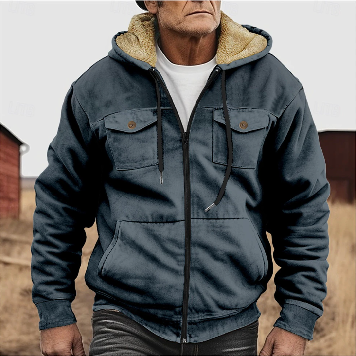 Dave | Sherpa Fleece Winterjas