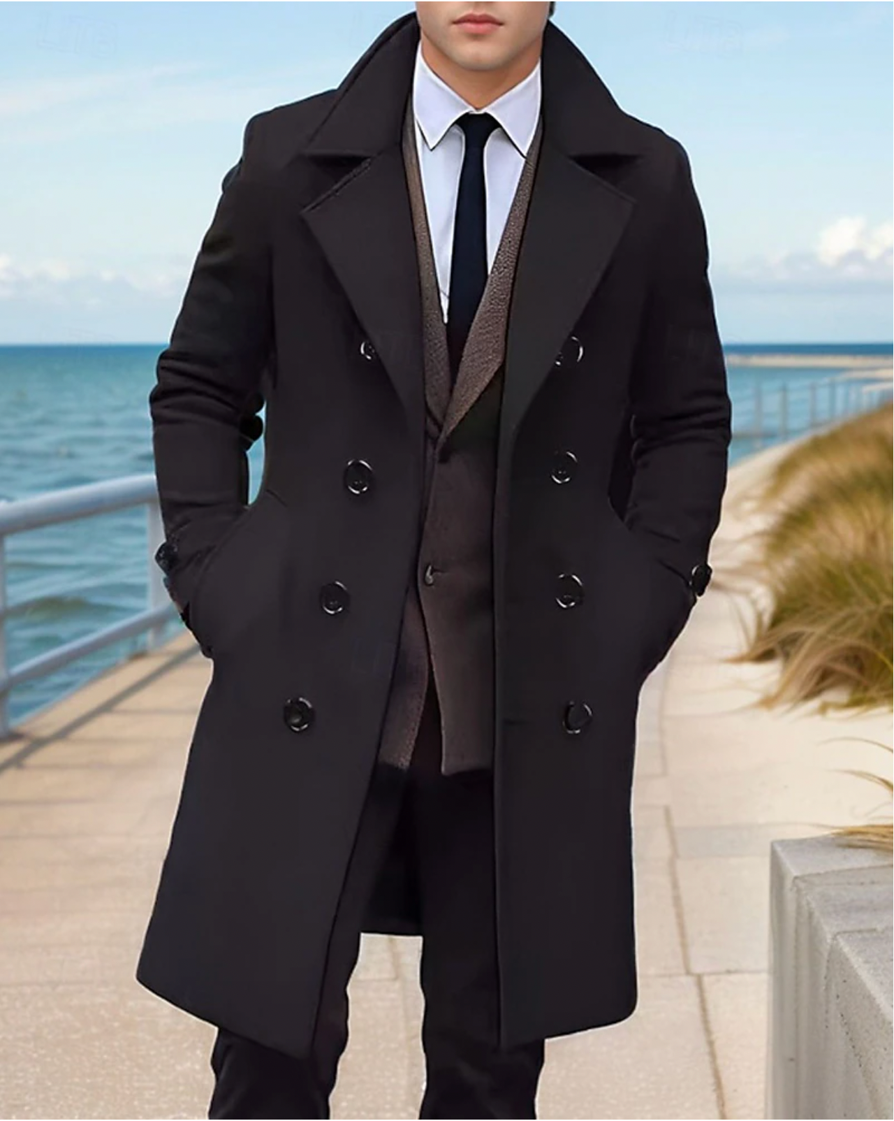 Arthur | Stijlvolle Heren Trenchcoat