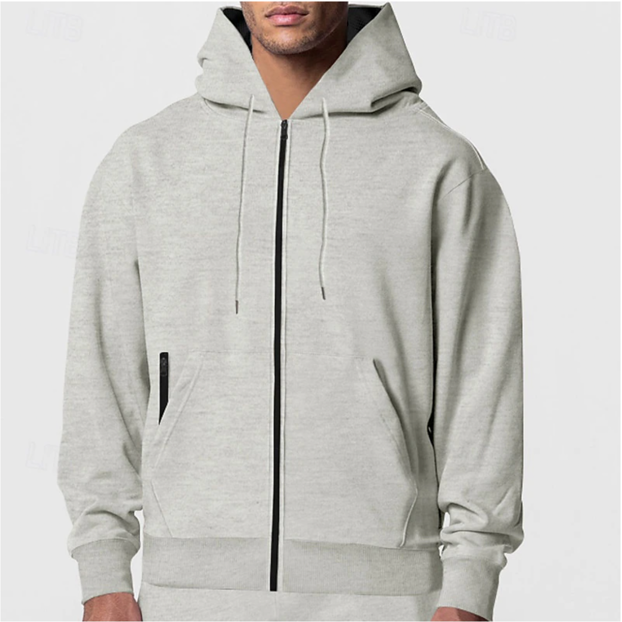 Barnaby | Casual Full Zip Fleece Hoodie