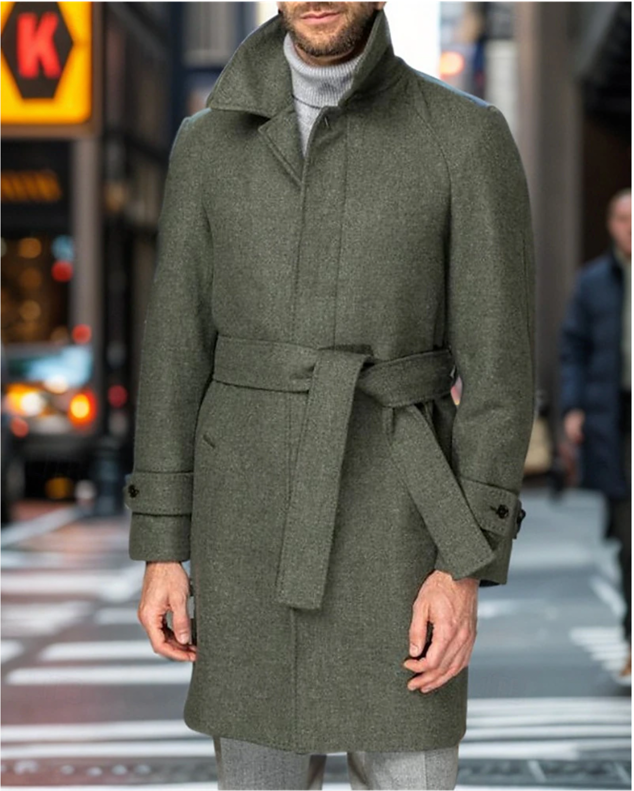 Theodore | Stijlvolle Heren Trenchcoat