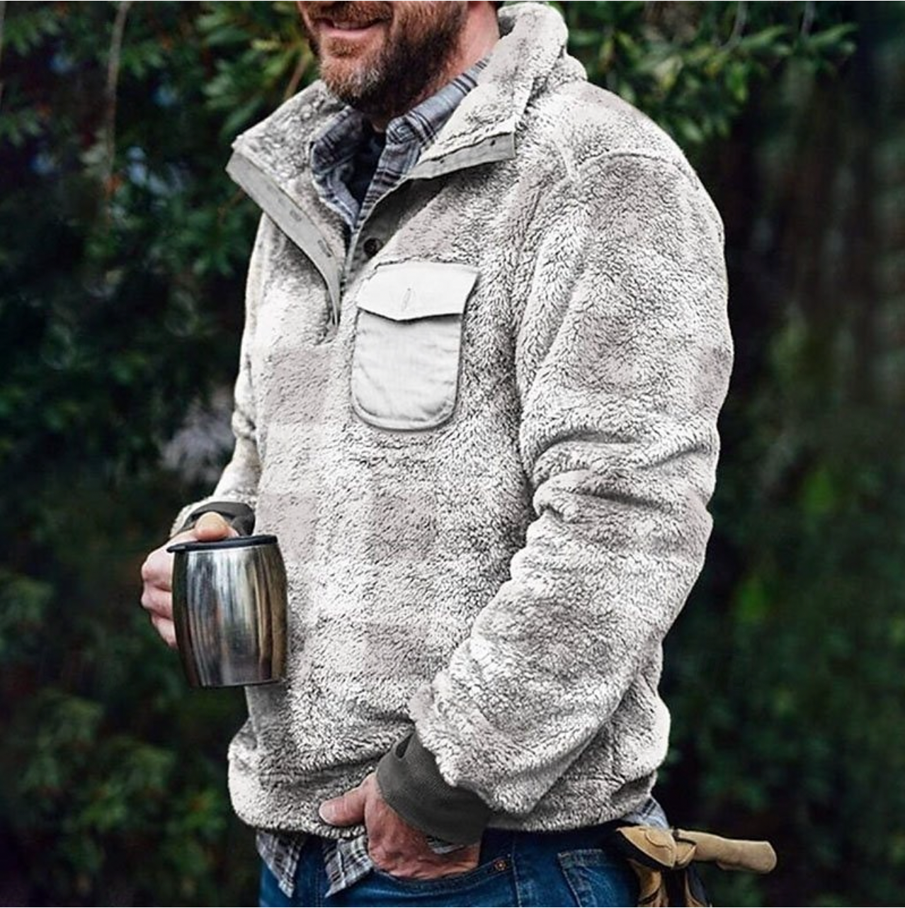 Outdoor Polar Fleece Heren Sweater