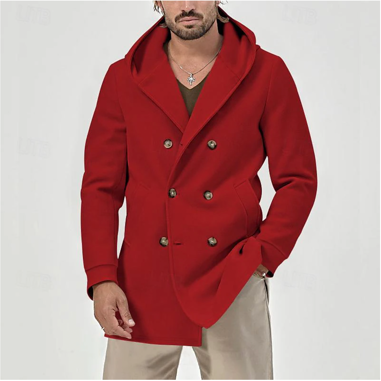 Zachte Trenchcoat voor Heren - Ideaal voor Herfst & Winter