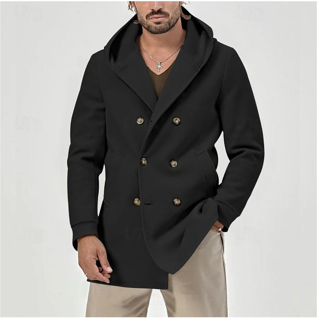 Zachte Trenchcoat voor Heren - Ideaal voor Herfst & Winter